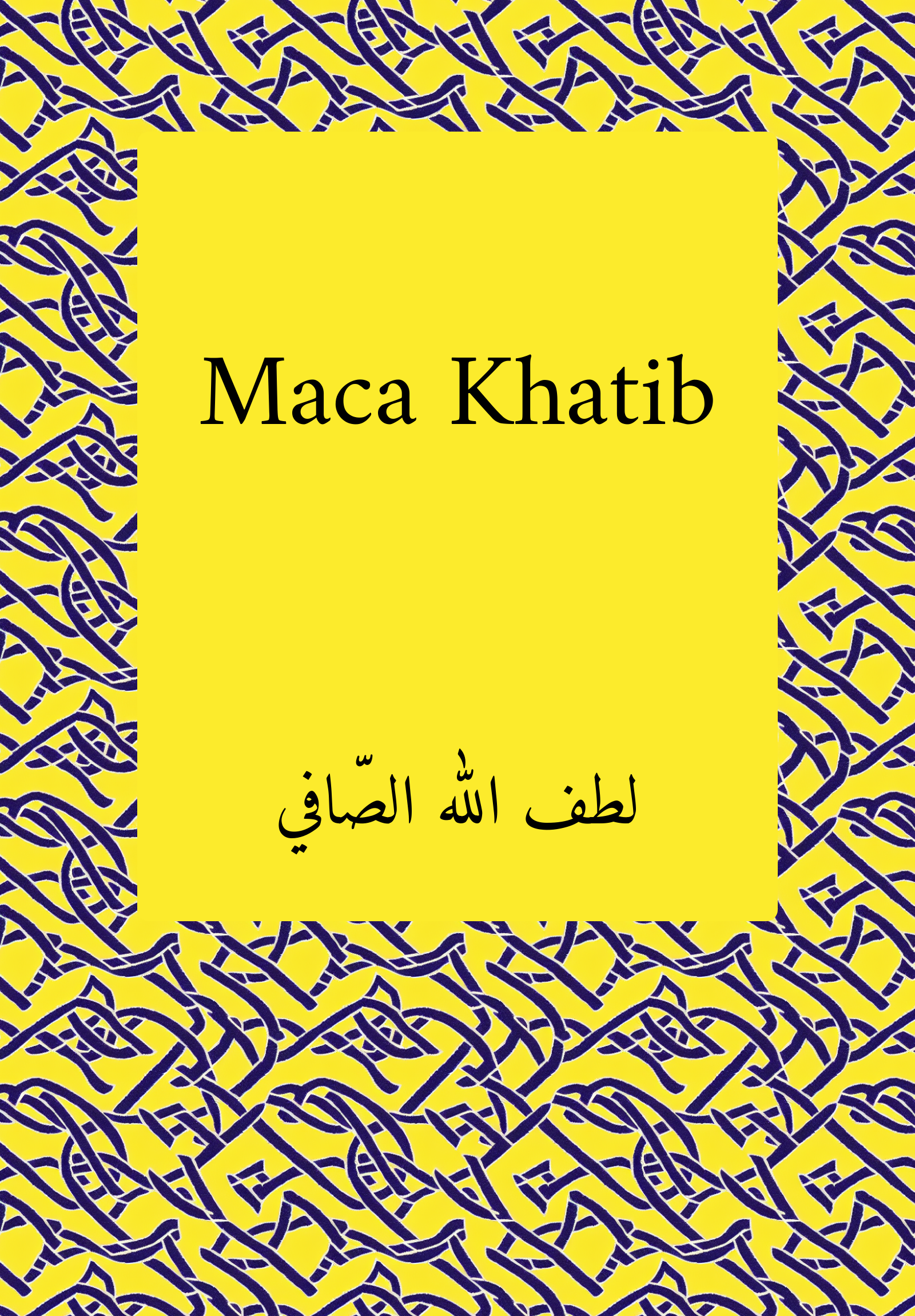 Maca Khatib